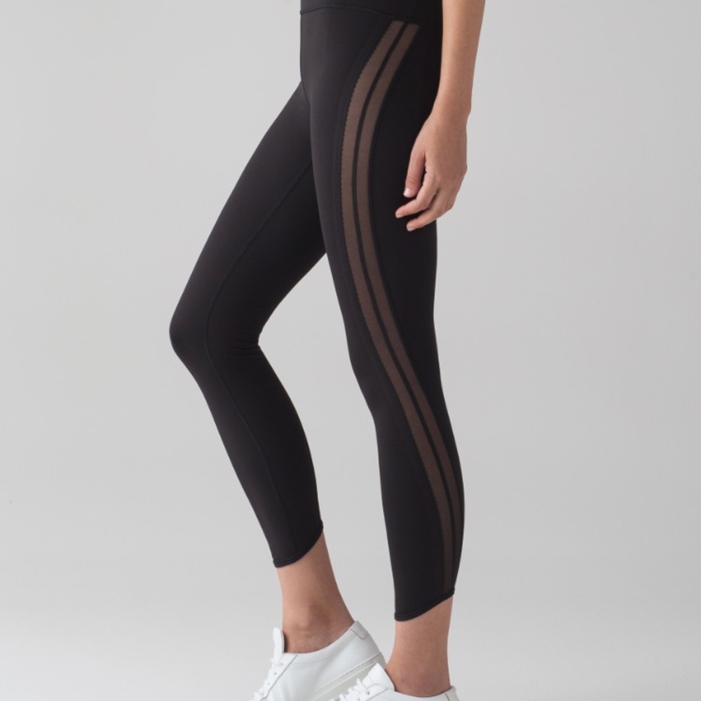 Lululemon Sunsetter 7/8 pants size 4 Black